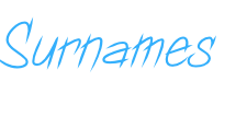 Surnames