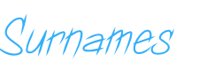 Surnames